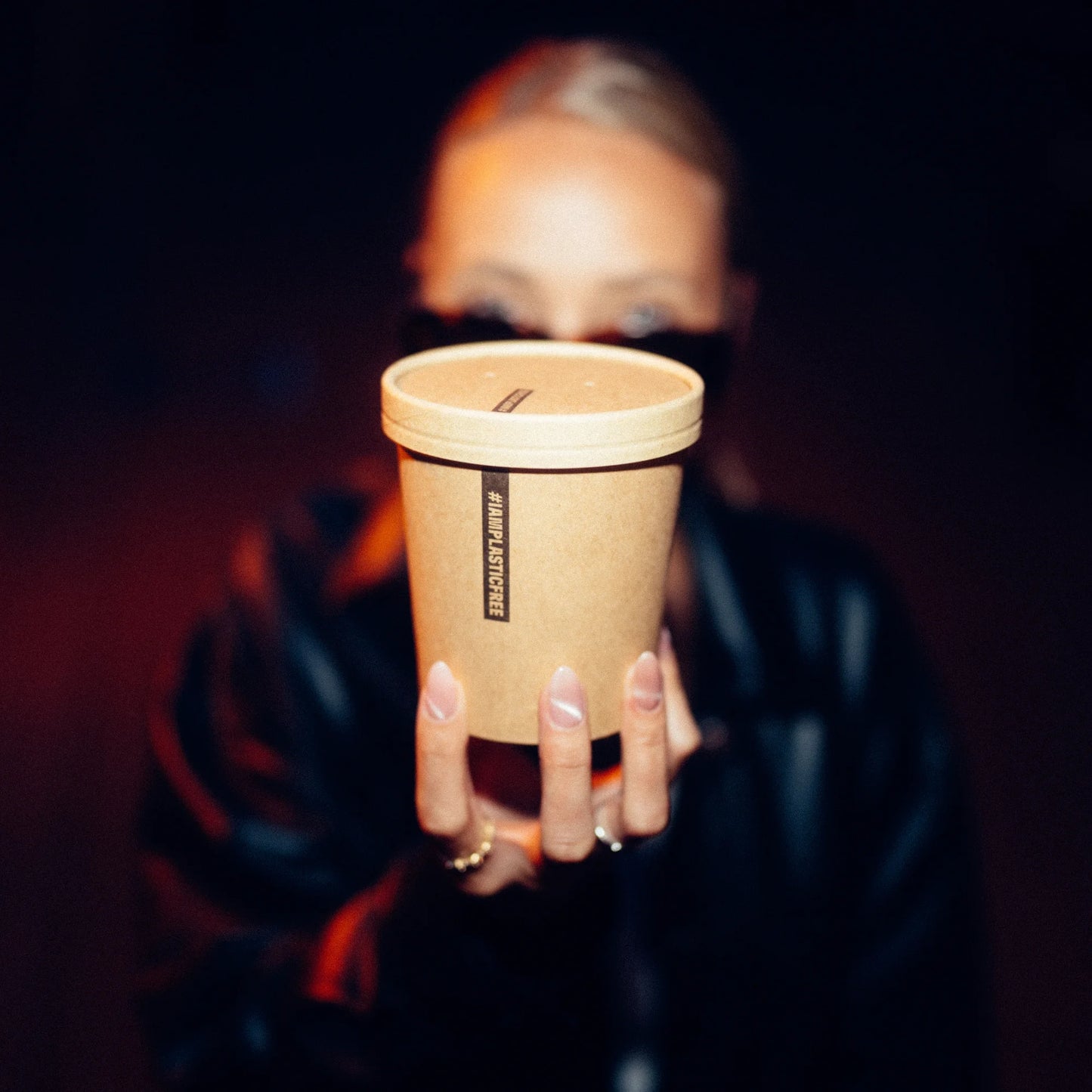 Suppenbecher aus Kraftpapier (braun)