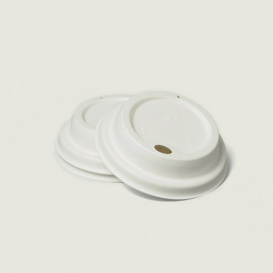 Deckel aus Bagasse für Coffee-To-Go-Becher