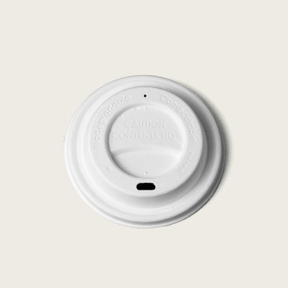 Deckel aus Zellulose für Coffee-To-Go-Becher