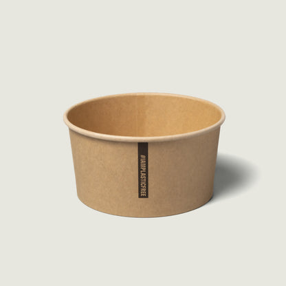 Take-away bowl made of kraft paper