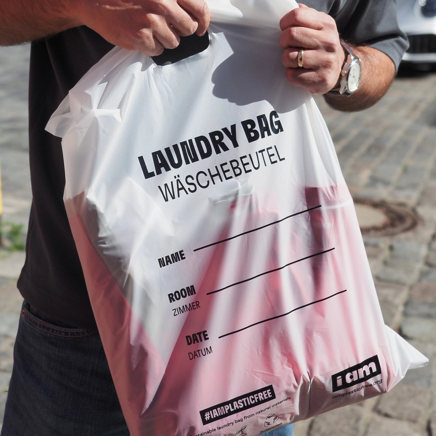 Nachhaltige Wäschebeutel für Hotels